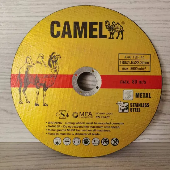 Disco de corte superfino para empacotamento retrátil