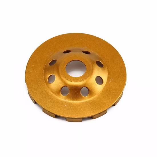 Moedor de faca 100 mm tigela galvanizada disco de liga de corte de diamante