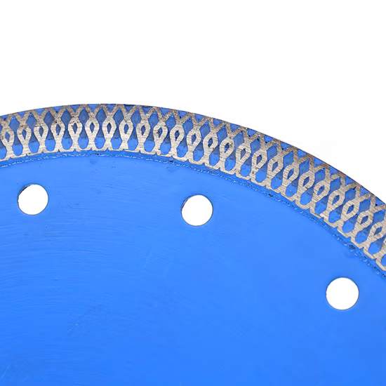 Lâminas de serra de porcelana de diamante seco super fino e seco Rodas de disco de corte de cerâmica para cortar mármores de granito de porcelana de cerâmica