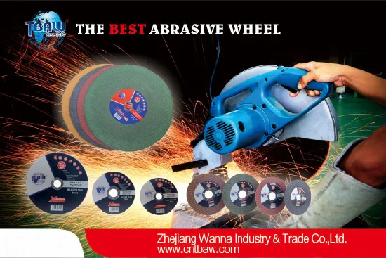 Roda de disco de corte não tecido de fábrica da China 150 mm para rebarbadora de ângulo Lixar discos de moagem Roda de rebarbadora