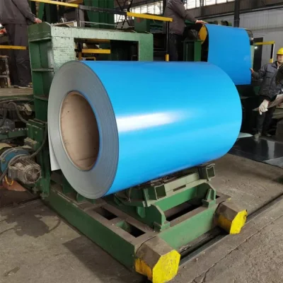 Bobina de aço Gi pré-pintada / Chapa de aço galvanizado revestida a cores PPGI na fabricação de bobinas Preço de fábrica