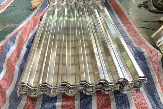 Bobina de aço Gi pré-pintada / PPGI / PPGL Folha de cobertura de metal corrugado galvanizado revestido em bobina